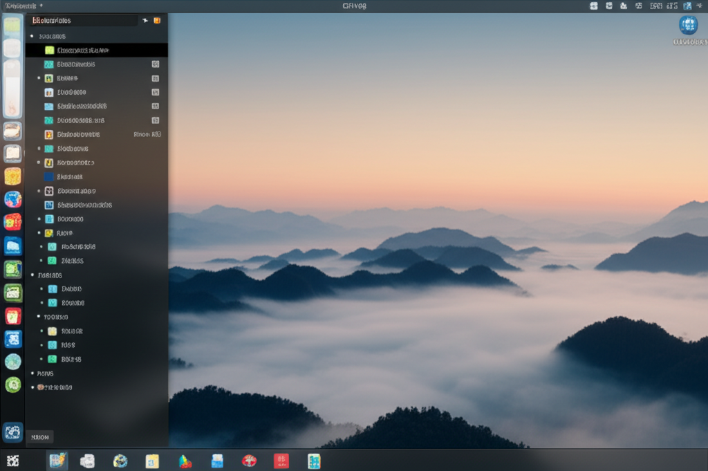 Chinese Linux desktop environment